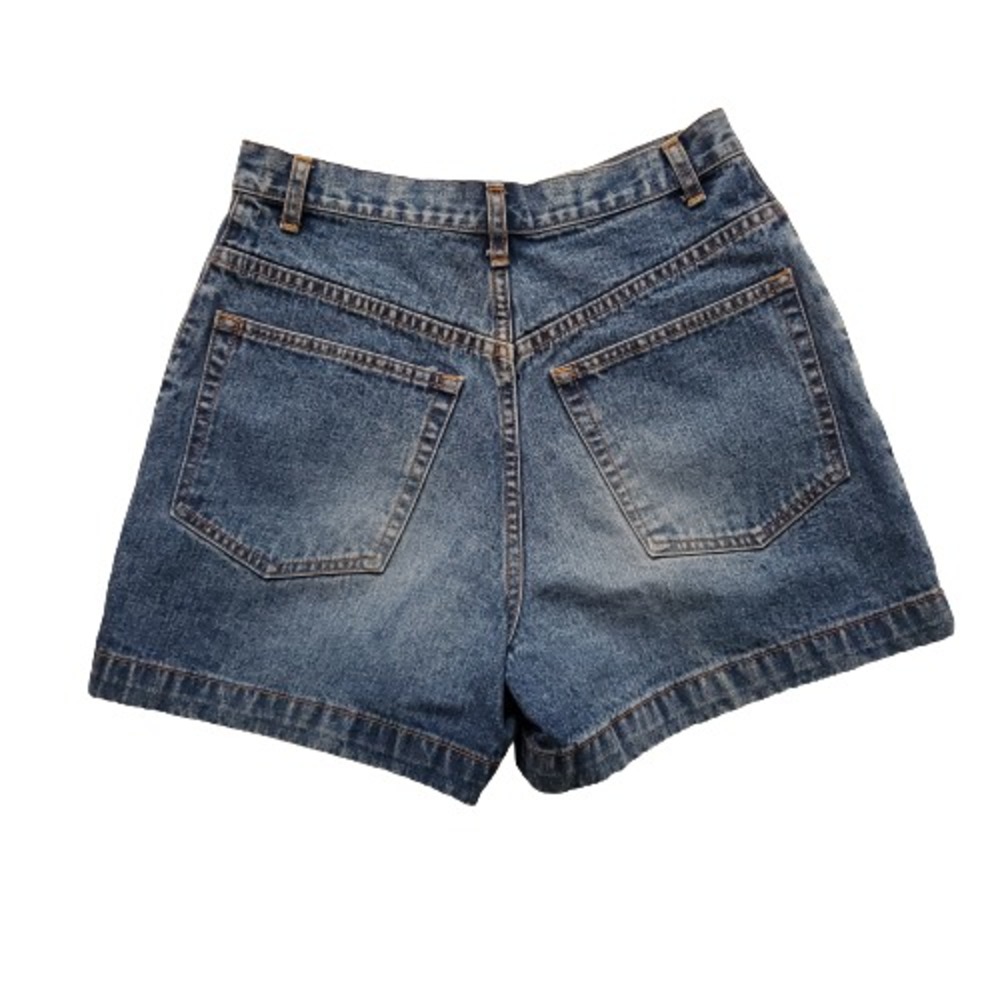 Banana Republic Jeans Women's Mid-Rise Medium Wash Denim Shorts Size 6 - Picture 8 of 13